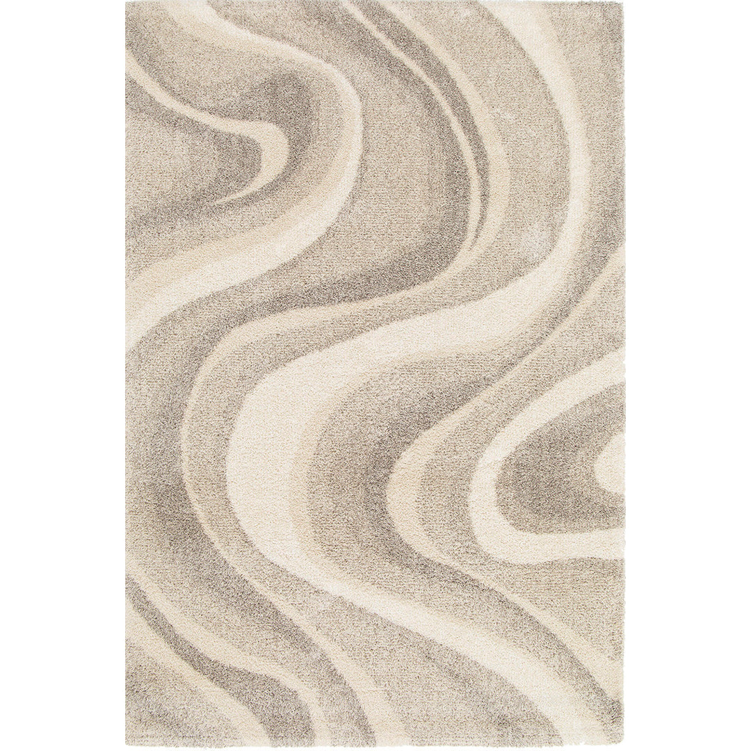 Мек фин шаги Килим Flower Вертикални вълни