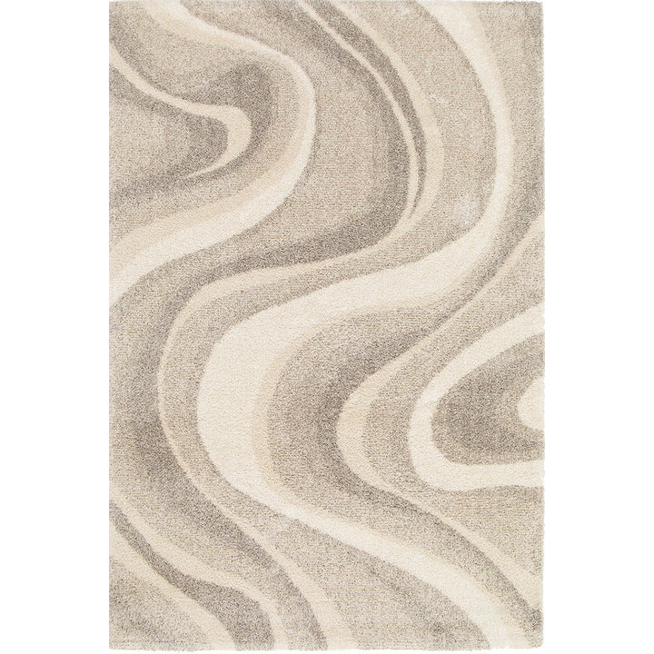 Мек фин шаги Килим Flower Вертикални вълни