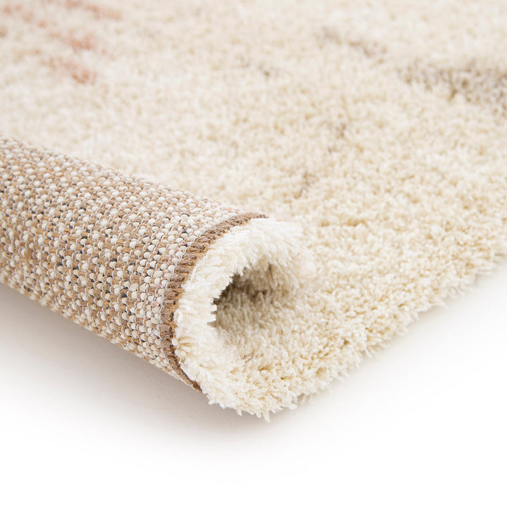 Мек фин шаги Килим Flower Меланж Беж