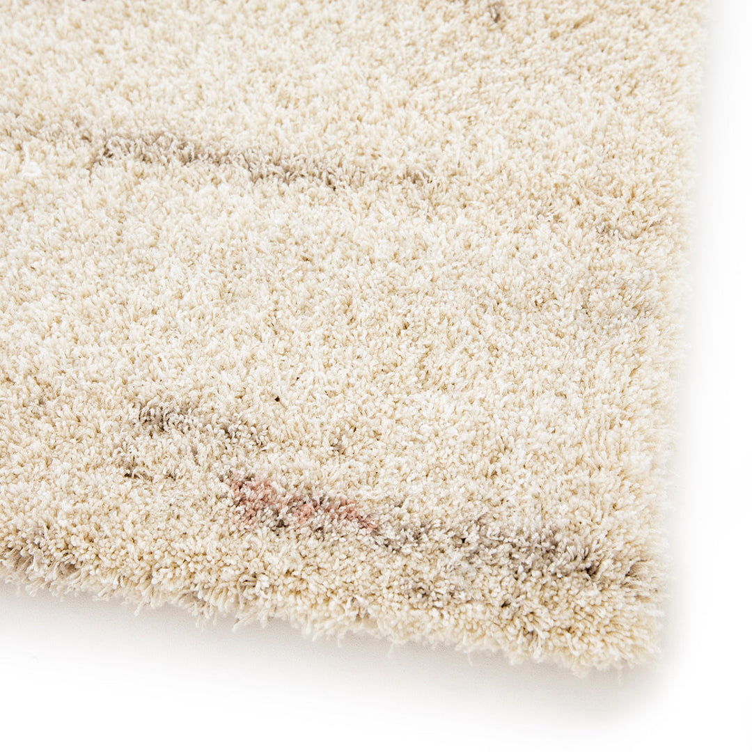 Мек фин шаги Килим Flower Меланж Беж