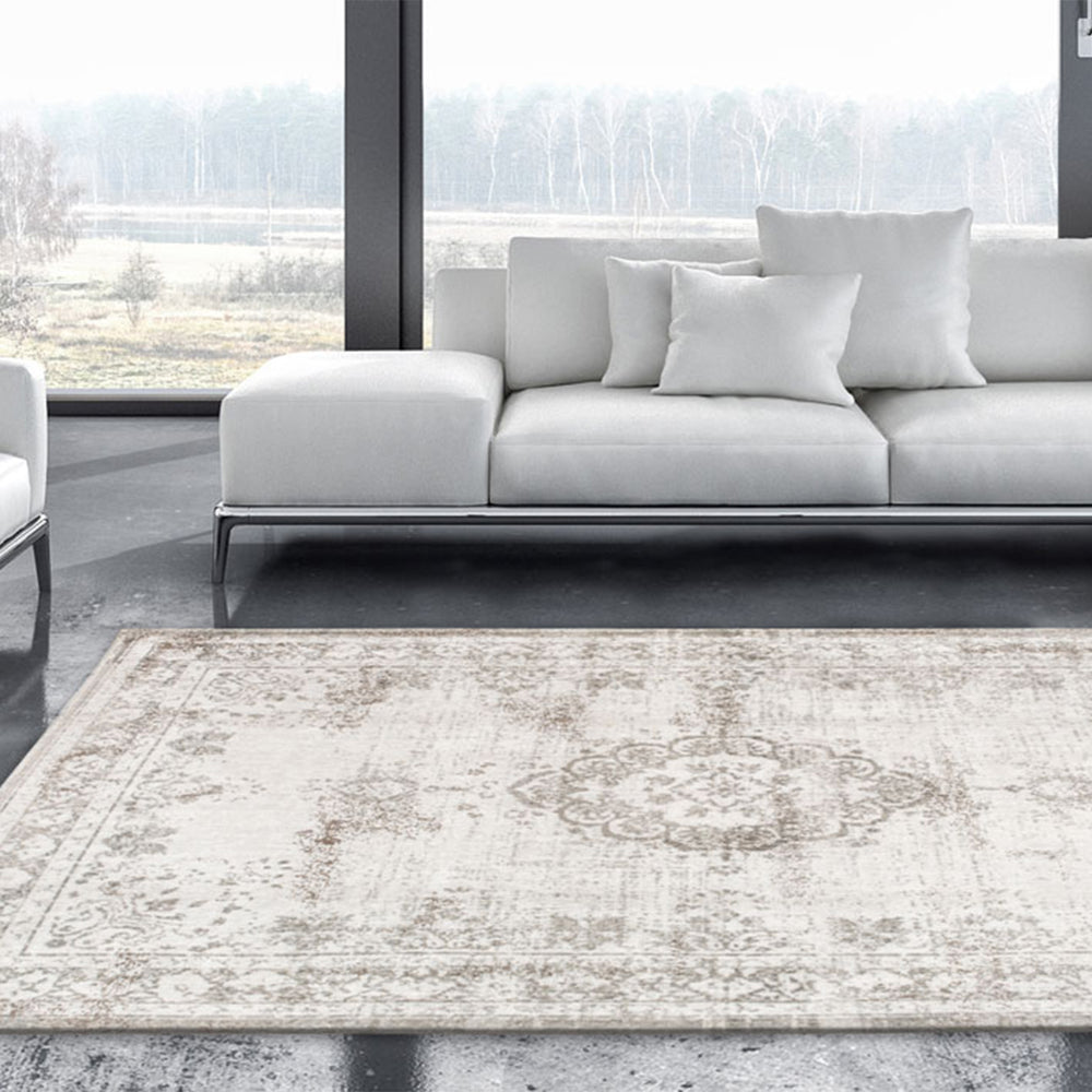 Премиум Жакардов Килим Медальон Сол и Пипер Стандартен / 170 х 240