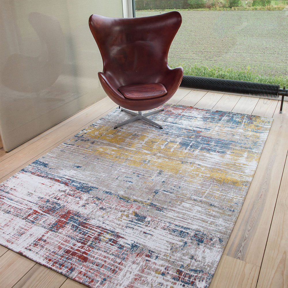 Премиум Жакардов Килим Щрихи от Монтоук Стандартен / 140 х 200