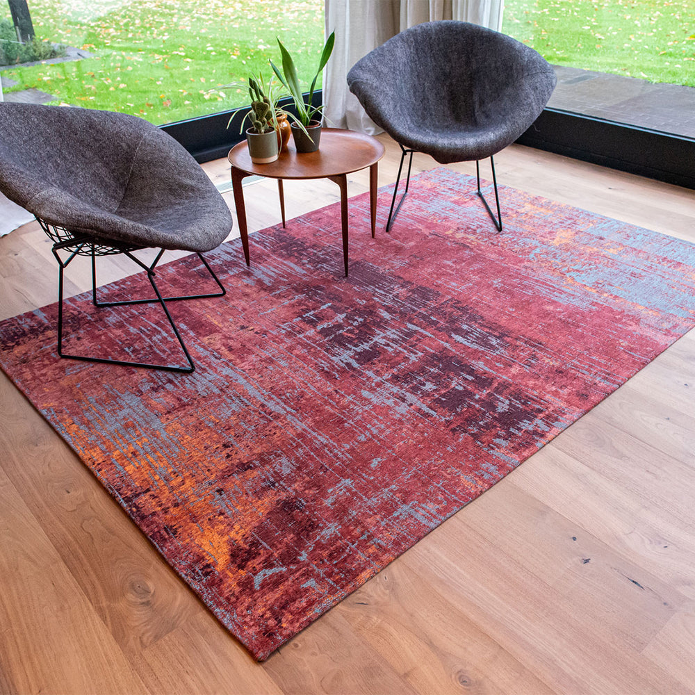 Премиум Жакардов Килим Карибски Залез Стандартен / 140 х 200