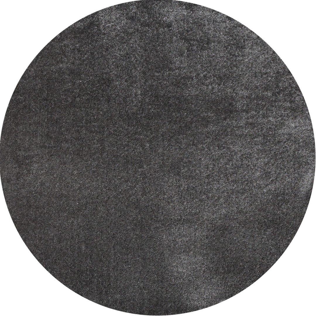 Пухкав Килим Долче Вита Едноцветен за Хол Спалня • Антрацит