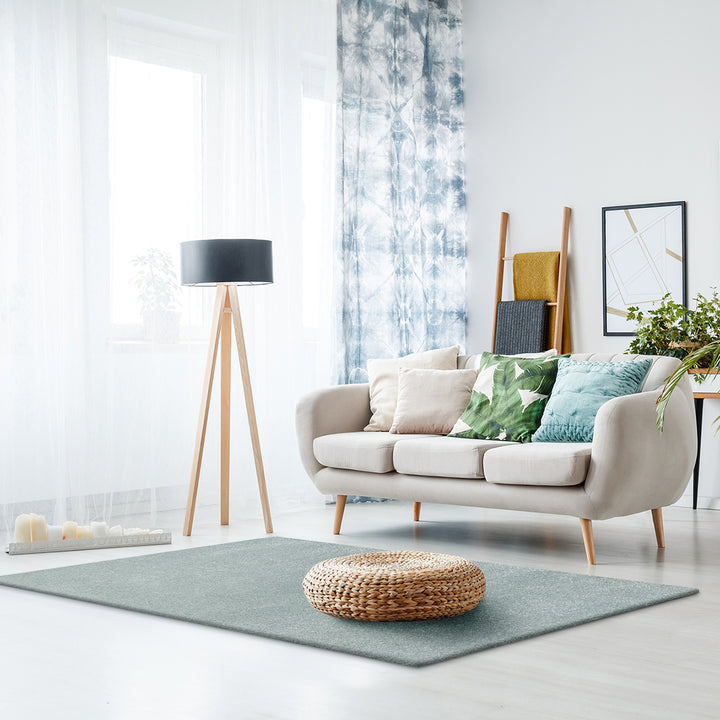 Soft Carpet Tuscany 160/230 cm Solid Color for Living Room Bedroom - Gray