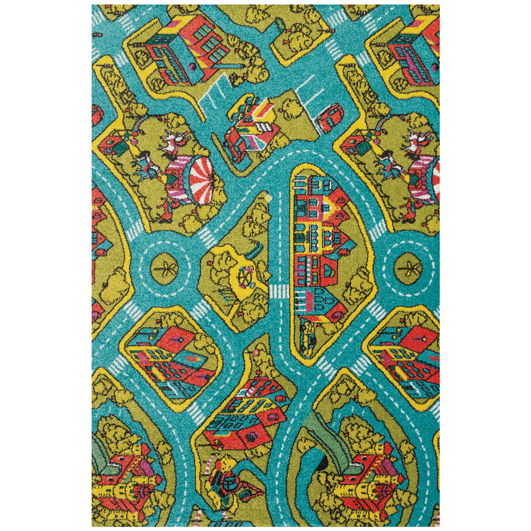 Children's Carpet Play 80/150 cm for Children's Room - Streets