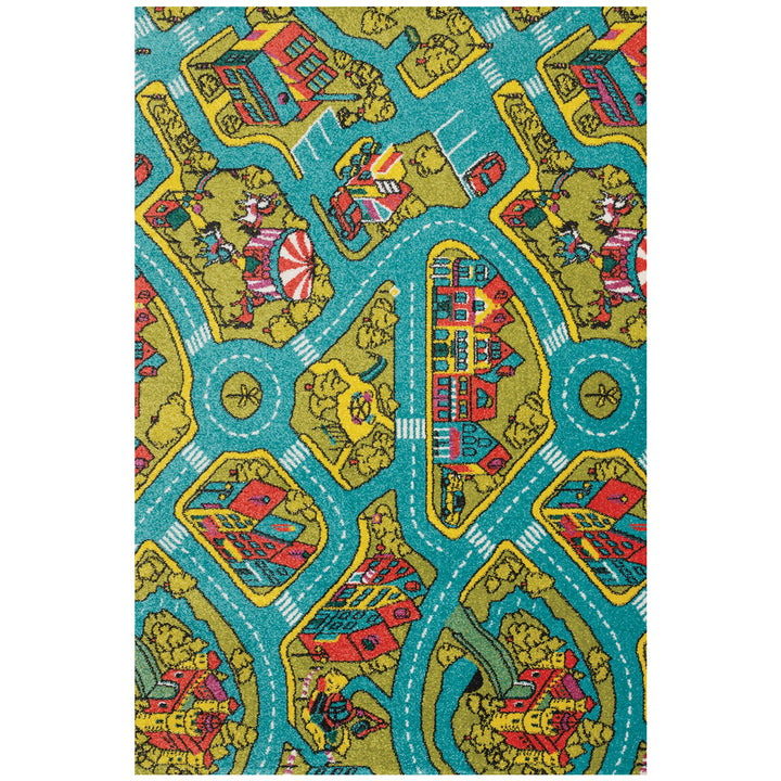 Children's Carpet Play 80/150 cm for Children's Room - Streets