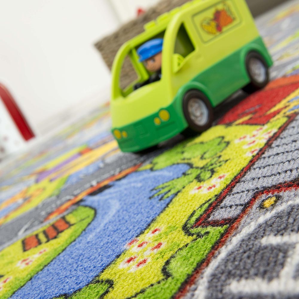 Children's Carpet Andiamo 140/200 cm for Children's Room•Straße