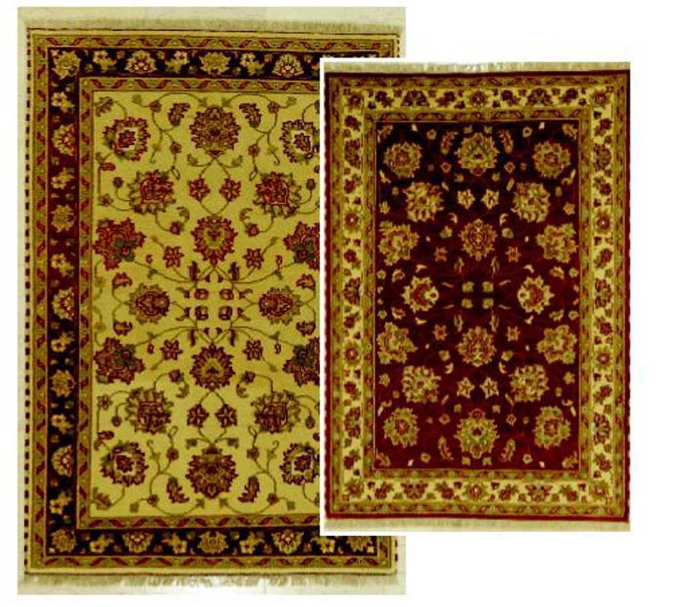 Персийски Ръчен вълнен Килим Royal Ziegler 160/230 см за Хол Спалня -Вълна,35.000 възела, 3.8 кг