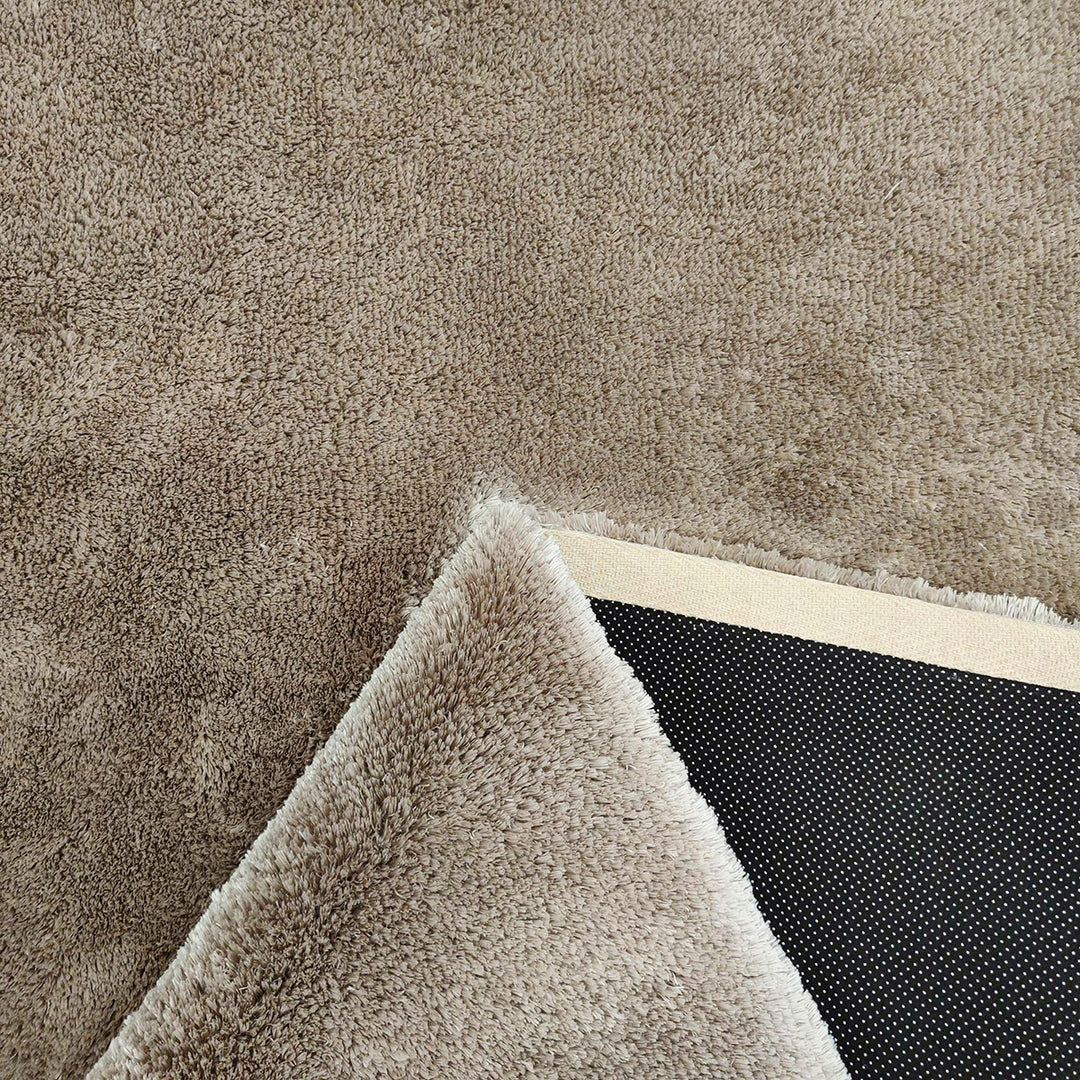 Мек Килим Панпан Бежово противоплъзгащ гръб