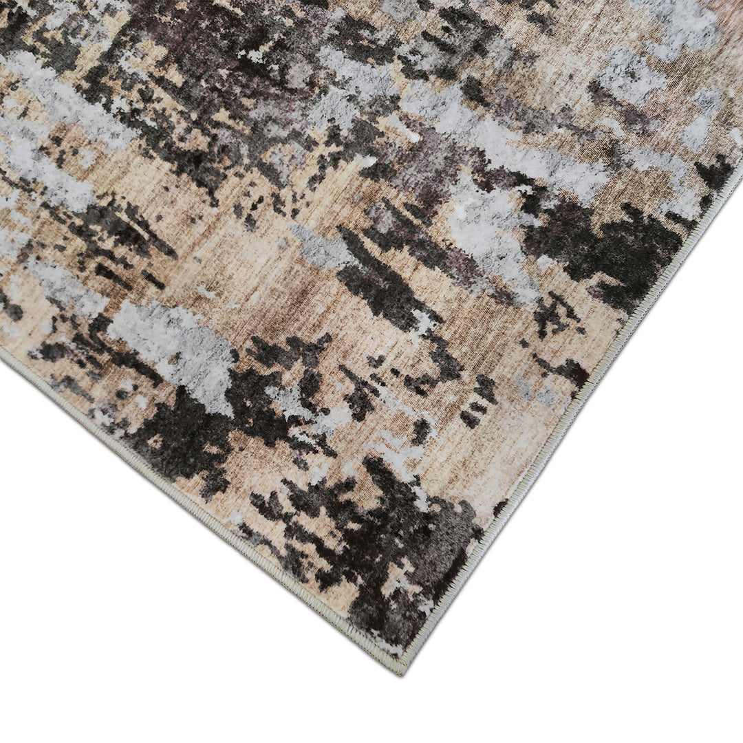 Мек Килим Хималая Абстракт Бежово противоплъзгащ