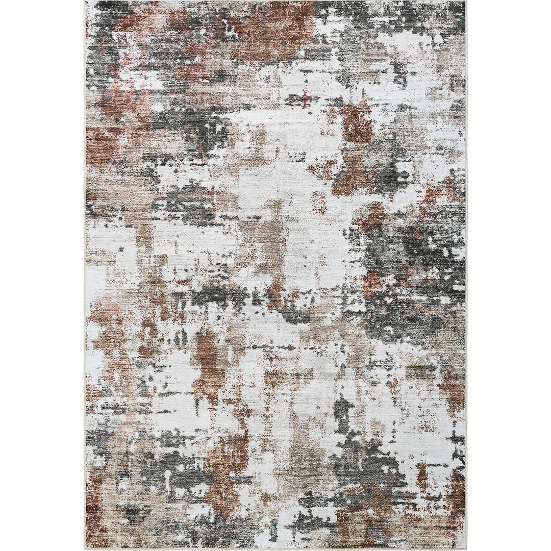 Soft Carpet Himalaya Abstract Cream-oxide anti-slip