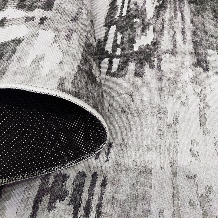 Килим Токио Абстракт Сиво противоплъзгащ