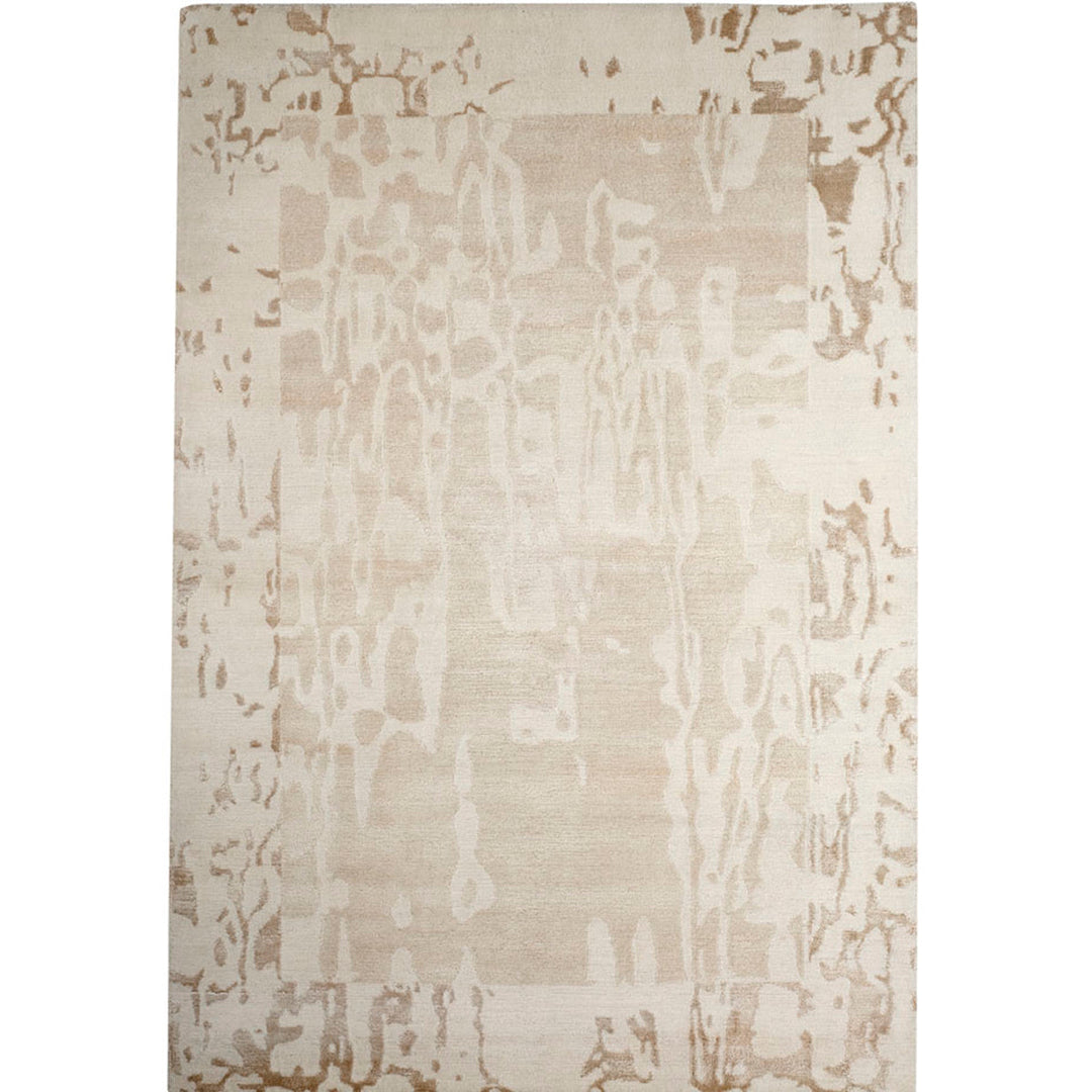 Luxury Silk Carpet Nature Pure Maruni Monochrome 501/01 weiss