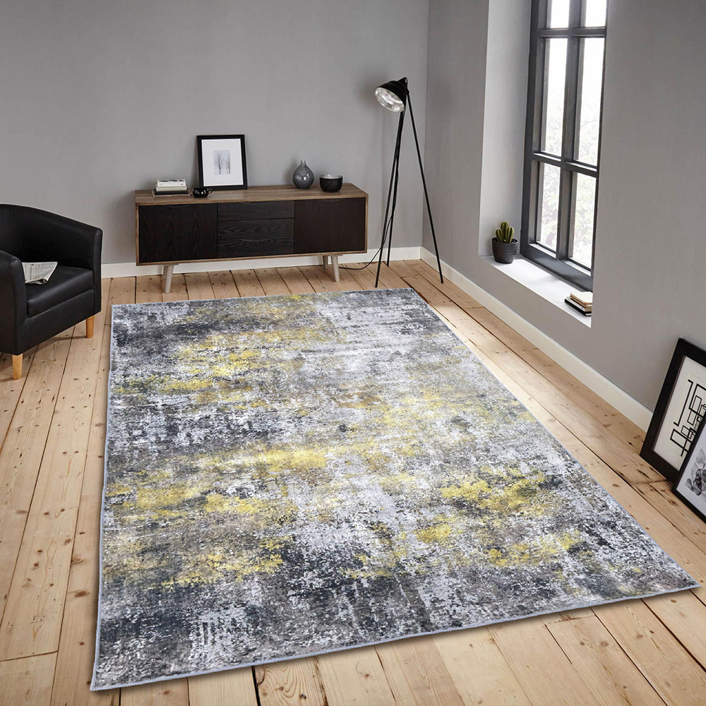 Мек Килим Хималая Златно сиво Стандартен / 120 х 170