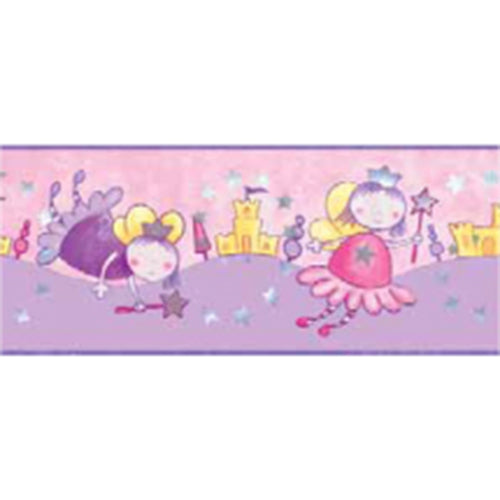 Self-adhesive Frieze 16.7 cm/5 m for Children's Room Magic Fairy