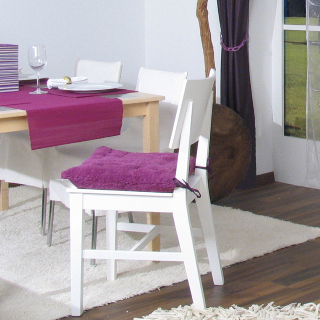Lila Chair cushion 39x39 Plum purple