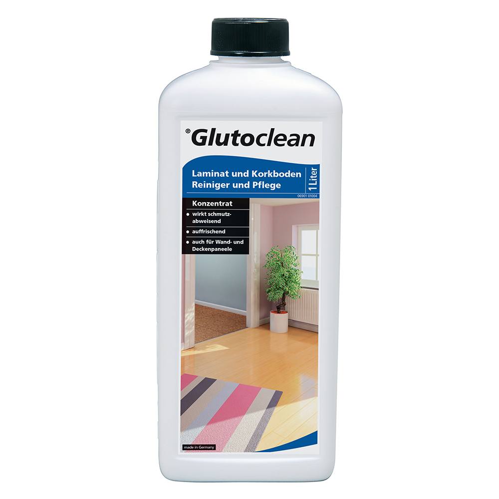 Glutoclean Cleans and maintains laminate and cork floors 1 l.