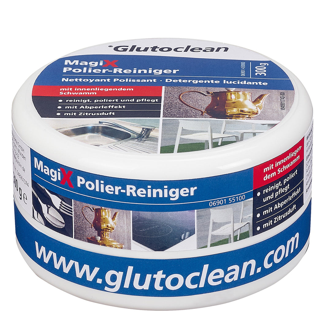 MagiX Surface Polishing Agent with Sponge 300 g Glutoclean