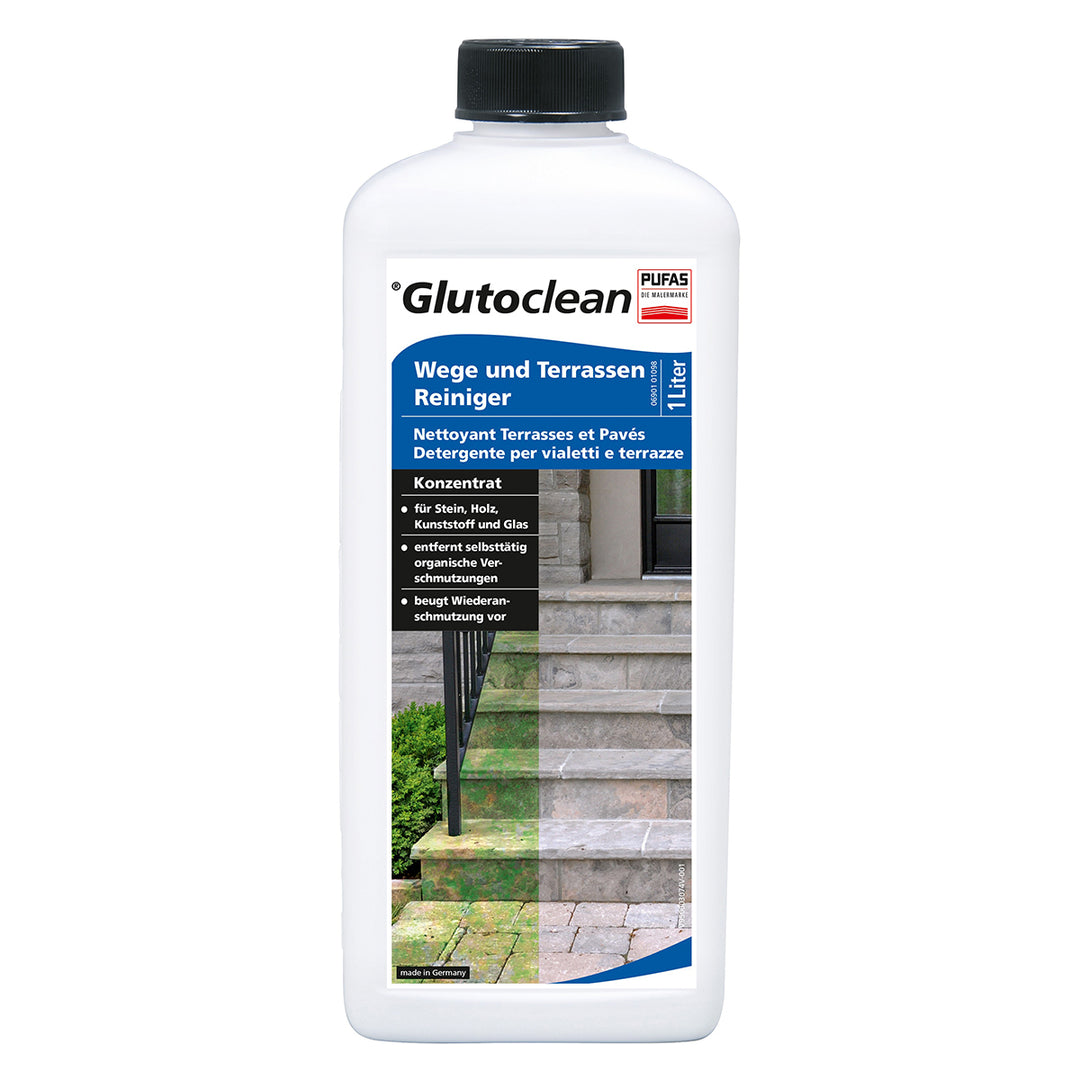 Detergent for cleaning alleys and terraces 1 l. Glutoclean