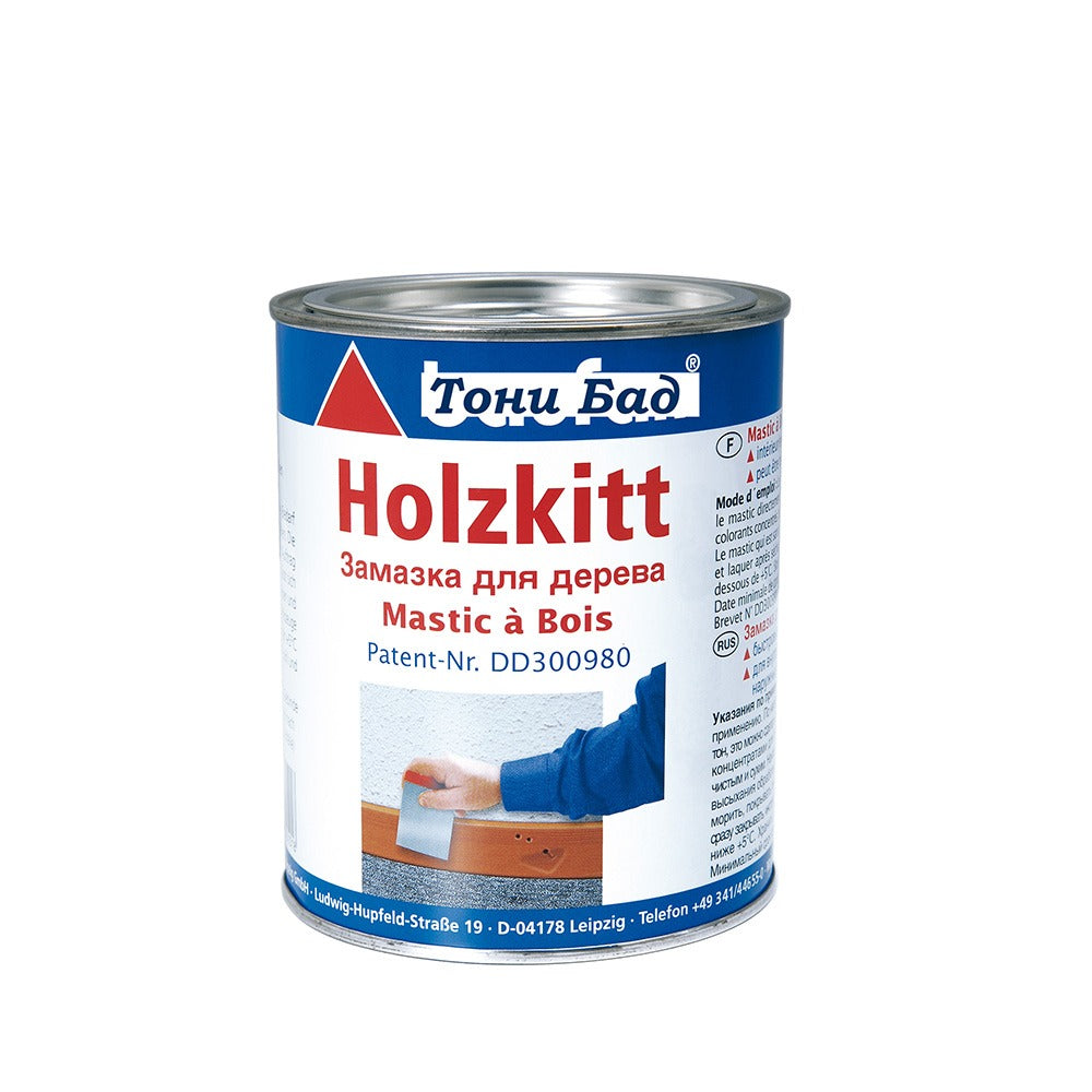 Wood putty box 1 kg.