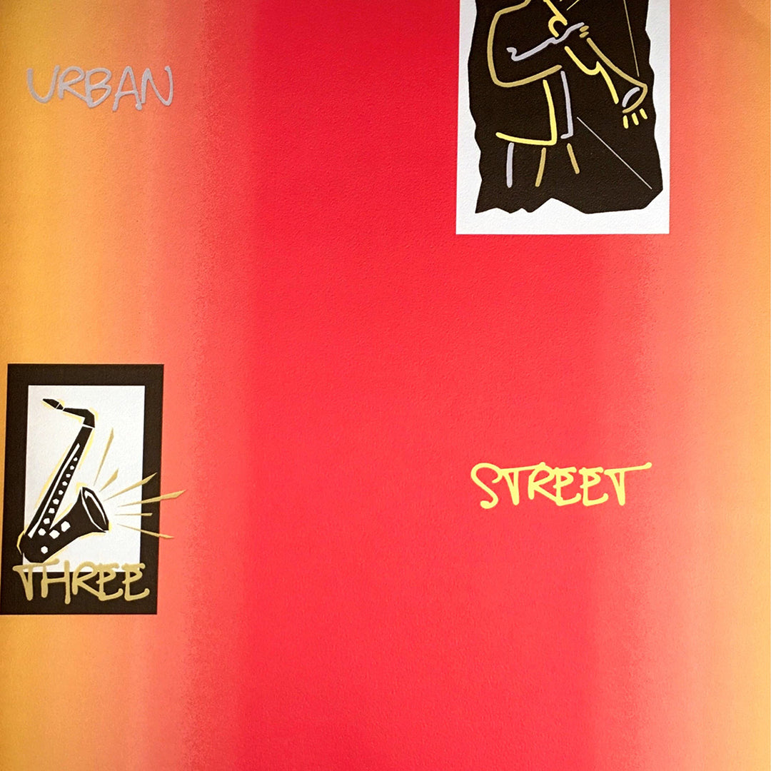 Wallpaper 5578-04 0/53cm Street red