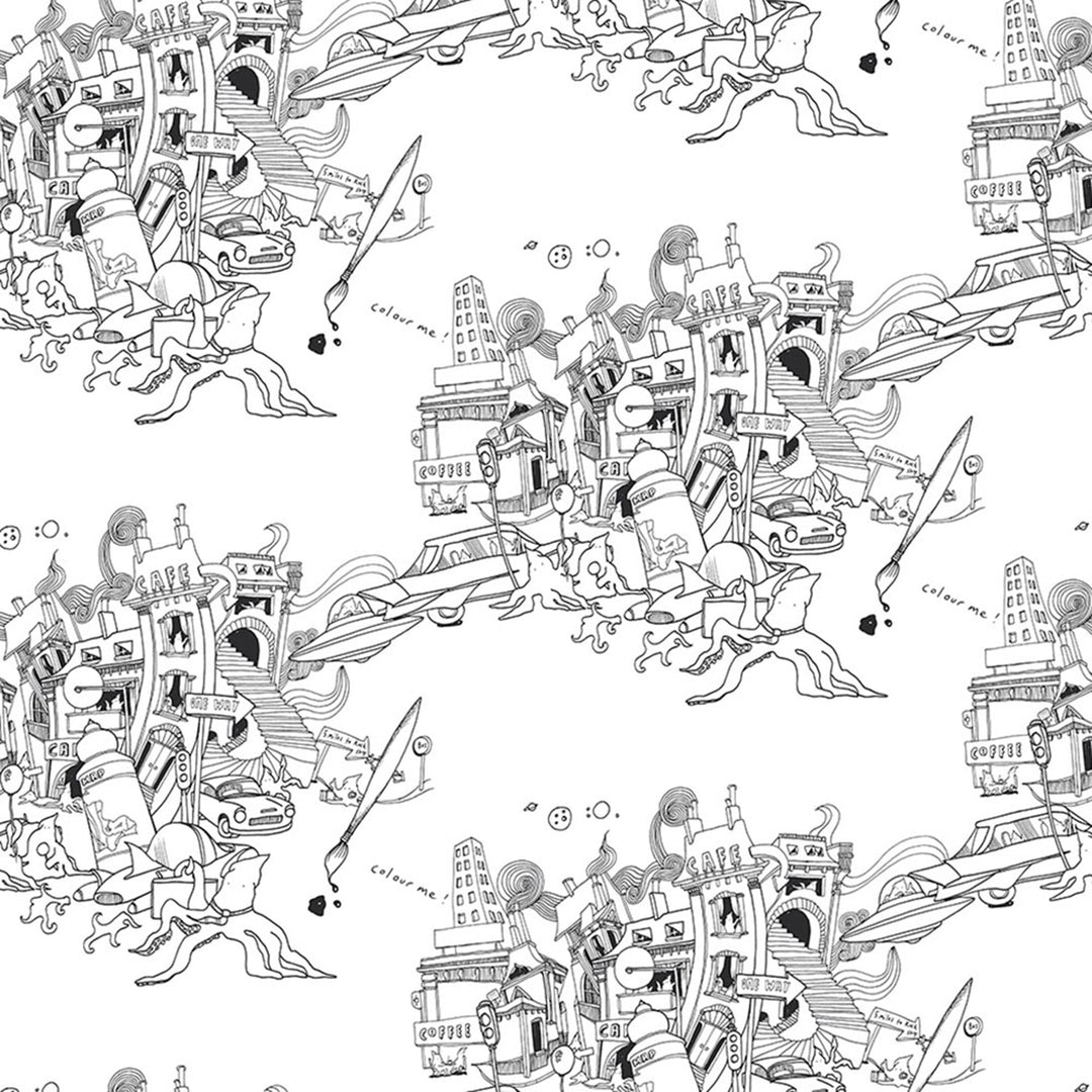 Kids@Home straight 53cm Color me new wave