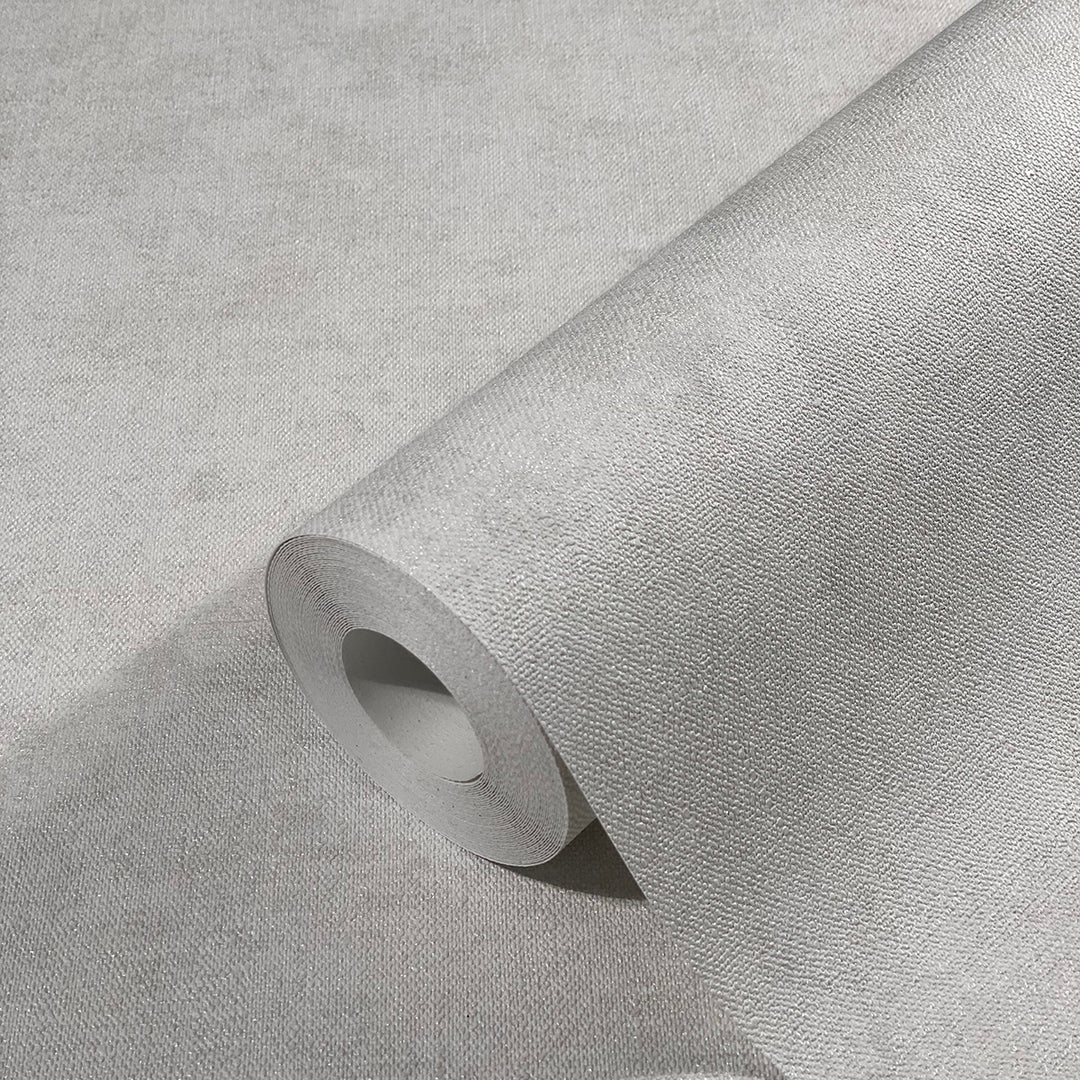 Текстилен ефект Тапет Бял Пастел плат Еден (Шейдс)