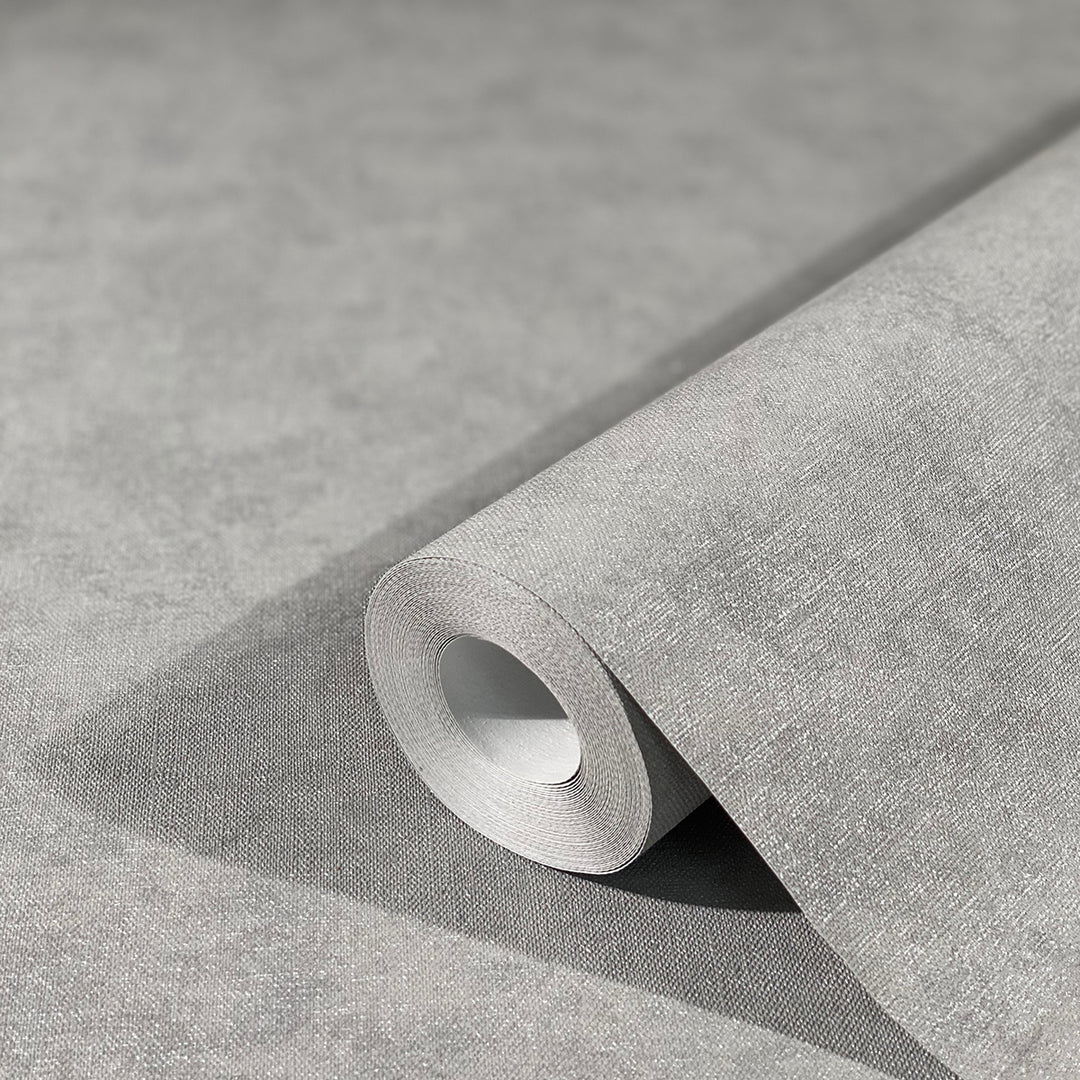 Текстилен ефект Тапет Сив Пастел плат Еден (Шейдс)