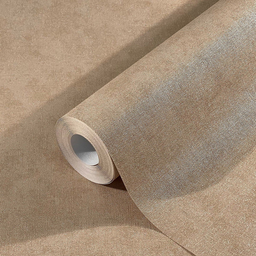 Текстилен ефект Тапет Оранжев Пастел плат Еден (Шейдс)