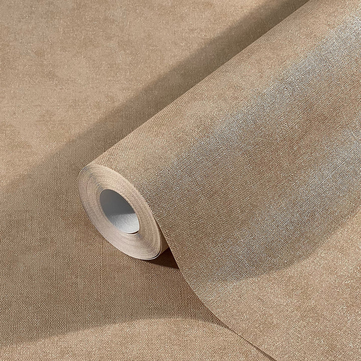 Текстилен ефект Тапет Оранжев Пастел плат Еден (Шейдс)