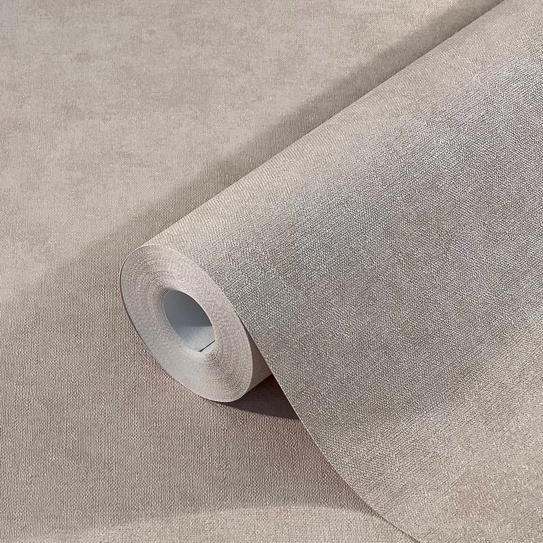 Текстилен ефект Тапет Светло розов Пастел плат Еден (Шейдс)