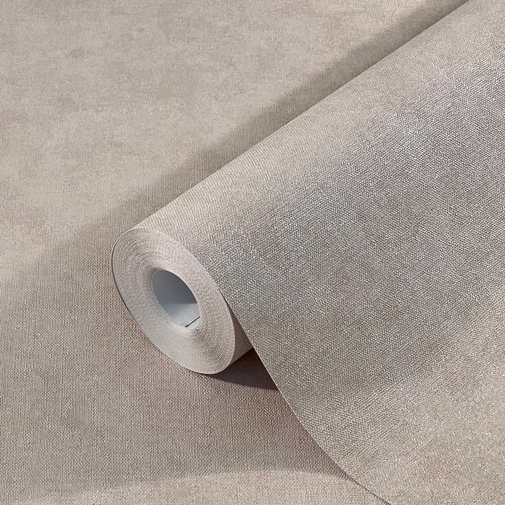 Текстилен ефект Тапет Светло розов Пастел плат Еден (Шейдс)