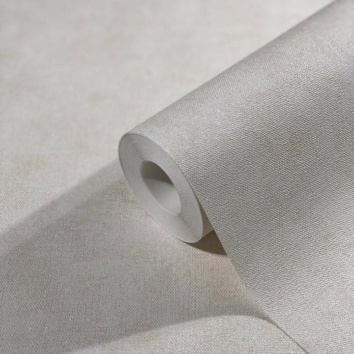 Текстилен ефект Тапет Кремав Пастел плат Еден (Шейдс)