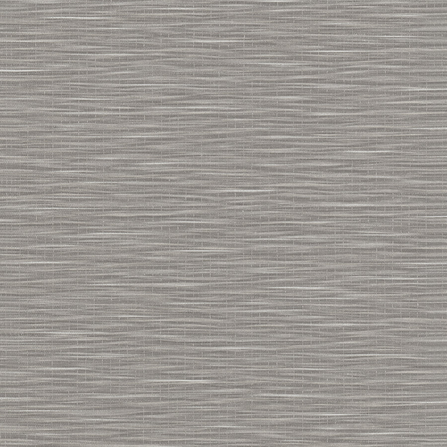 Текстилен ефект Тапет Едноцветен Текстил меланж Таупе Ботаника