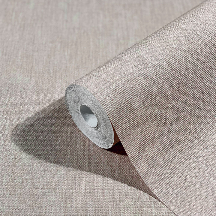 Текстилен ефект Тапет Едноцветен Плат Беж Ботаника