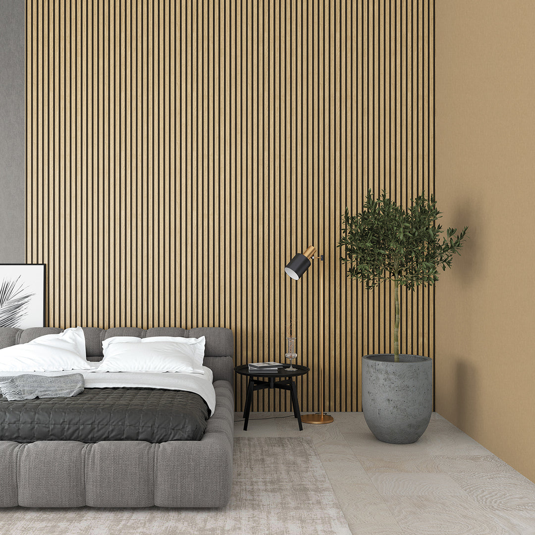 Текстилен ефект Тапет Райе Ламперия Дъб Ботаника