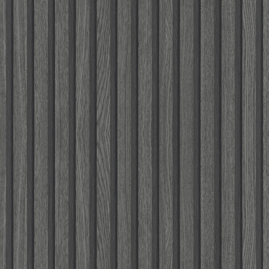 Текстилен ефект Тапет Райе Ламперия Антрацит Ботаника