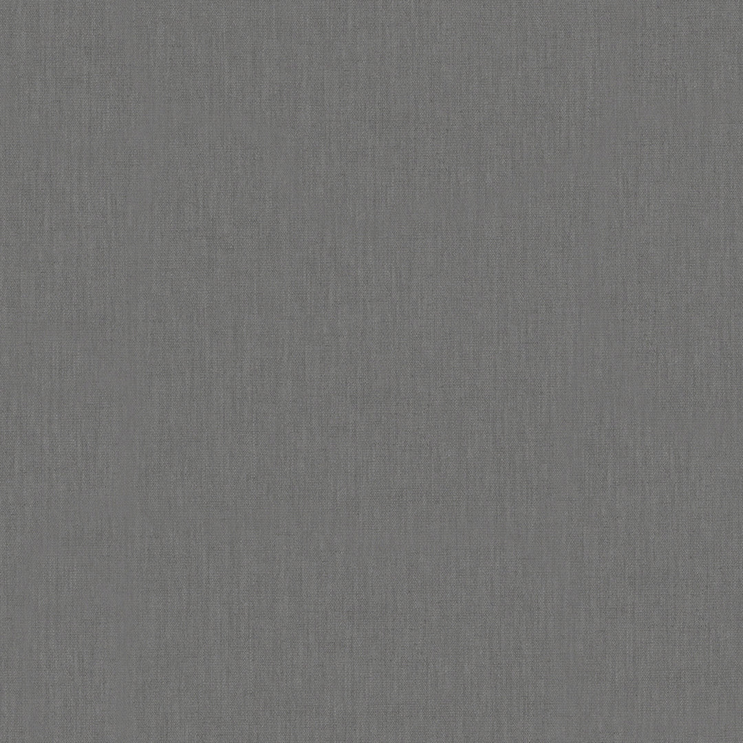 Текстилен ефект Тапет Едноцветен Плат Антрацит Ботаника