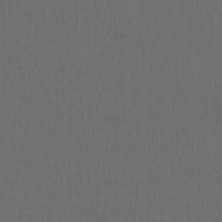 Текстилен ефект Тапет Едноцветен Плат Антрацит Ботаника