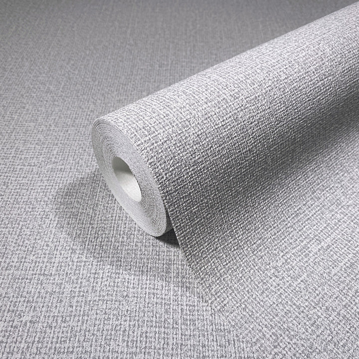 Текстилен ефект Тапет Плат Сиво Кумано