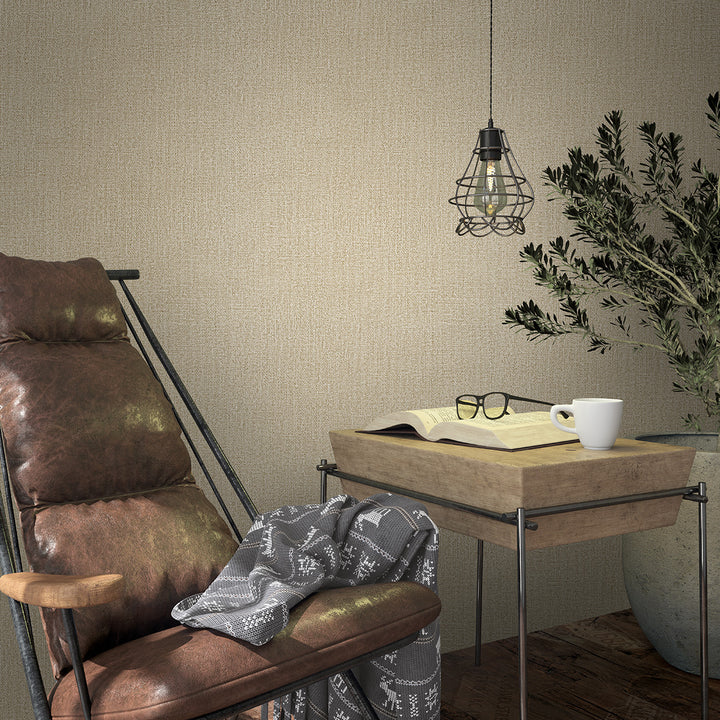 Текстилен ефект Тапет Плат Бежово Кумано