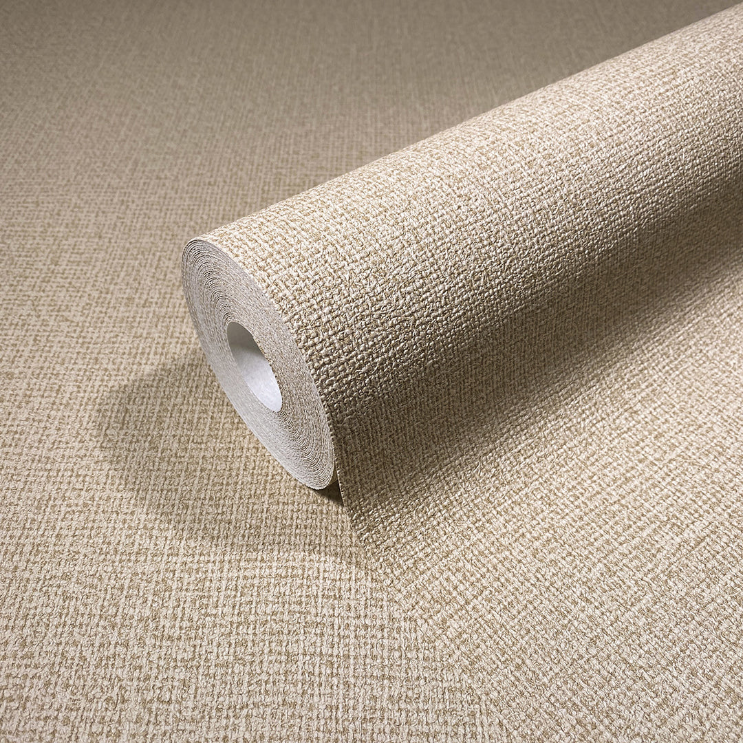 Текстилен ефект Тапет Плат Бежово Кумано