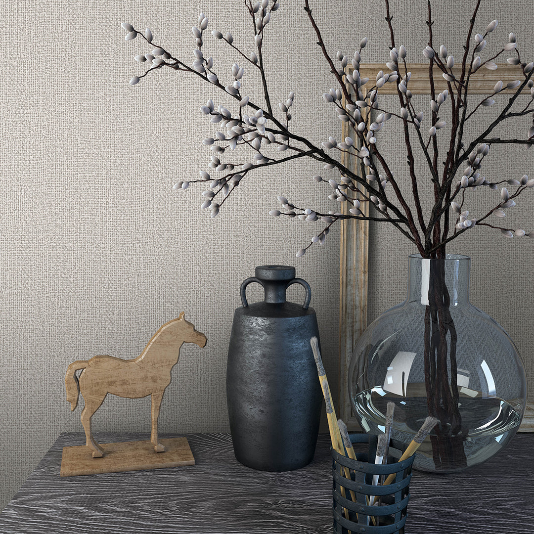 Текстилен ефект Тапет Плат Розово Кумано