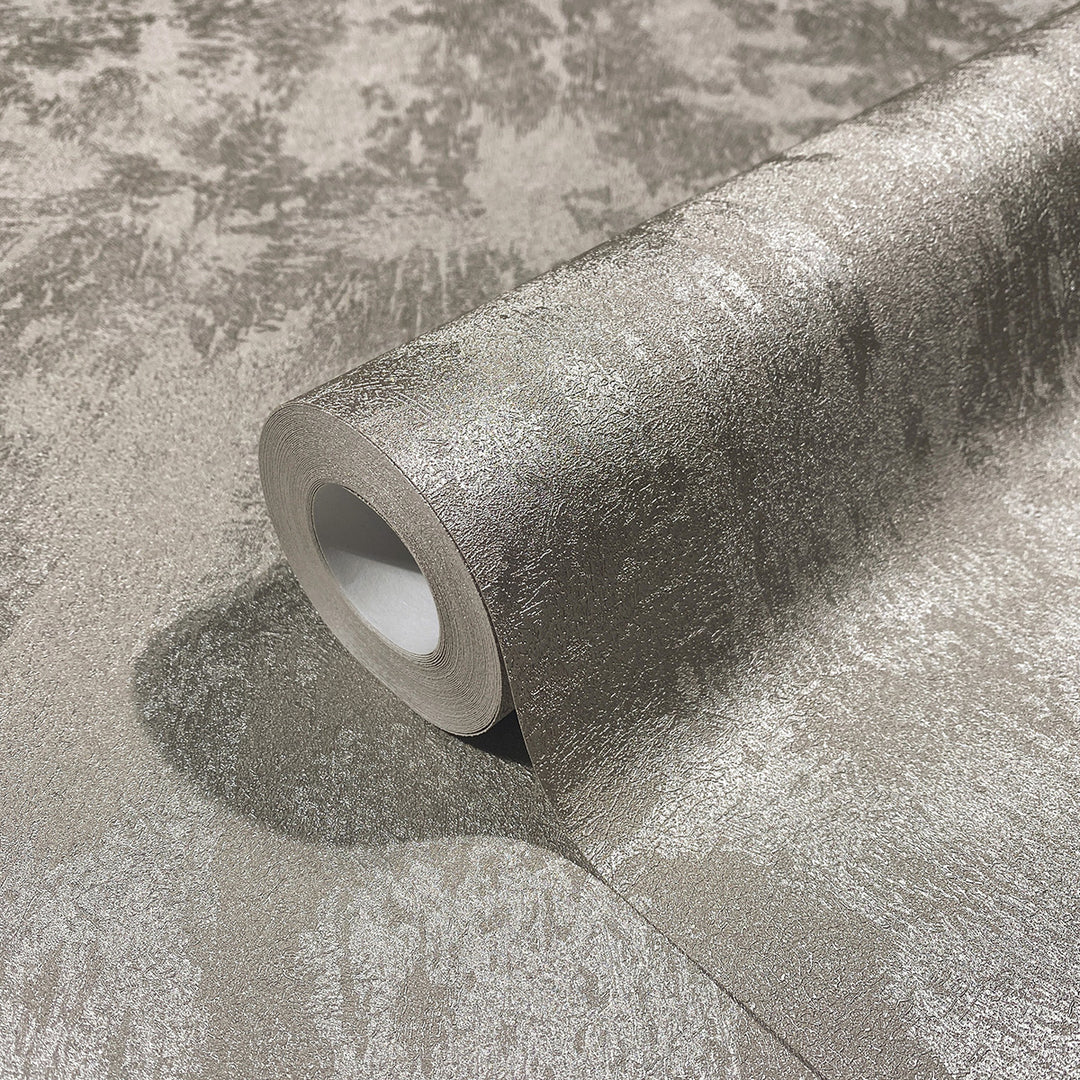 Луксозен копринен ефект Тапет Мазилка Платинено златно City Romance