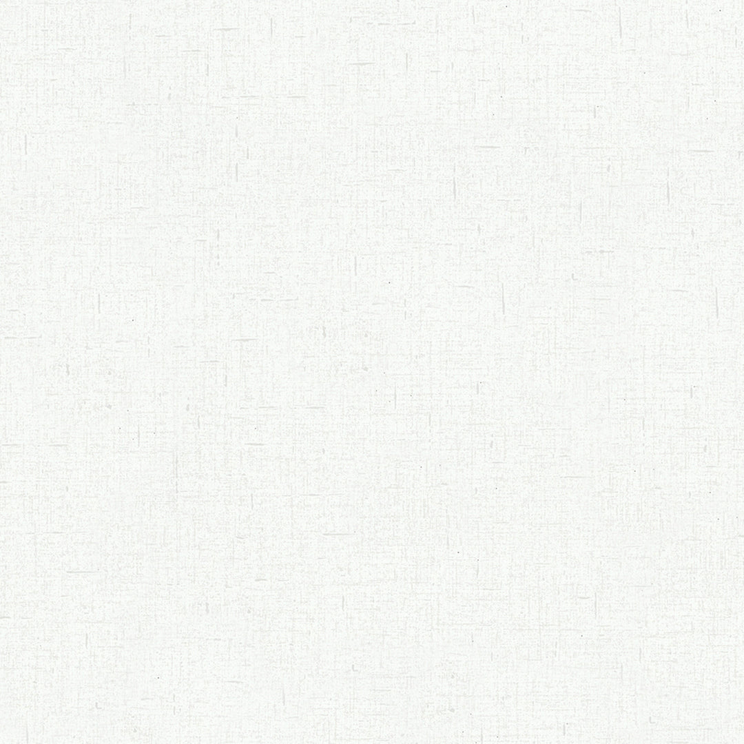 Луксозен текстилен ефект Тапет Едноцветен Бяло плат City Romance