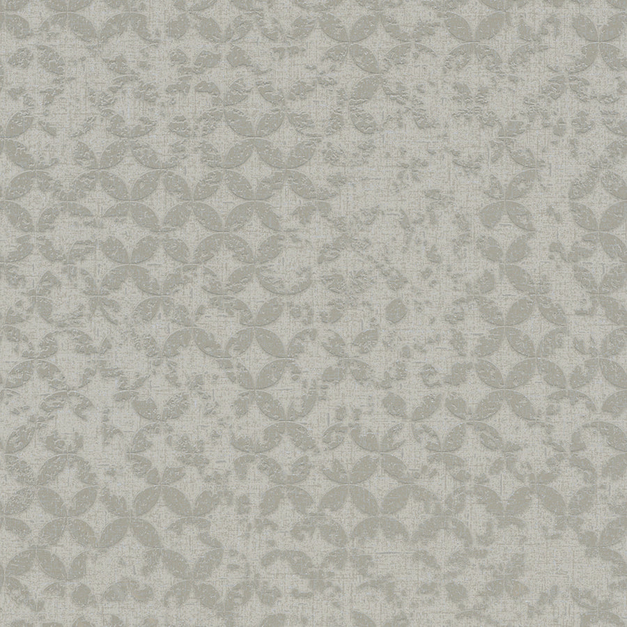 Луксозен Тапет Винтидж Кръгове Сиво бежово City Romance