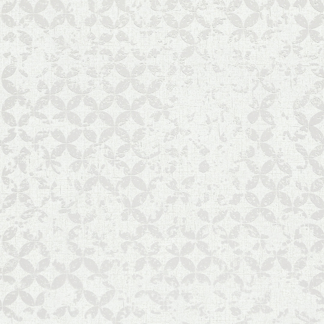 Луксозен Тапет Винтидж Кръгове Бяло City Romance