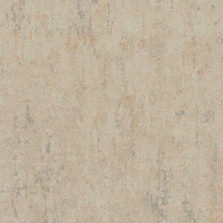 Луксозен Тапет Винтидж мазилка Бежово-медно City Romance