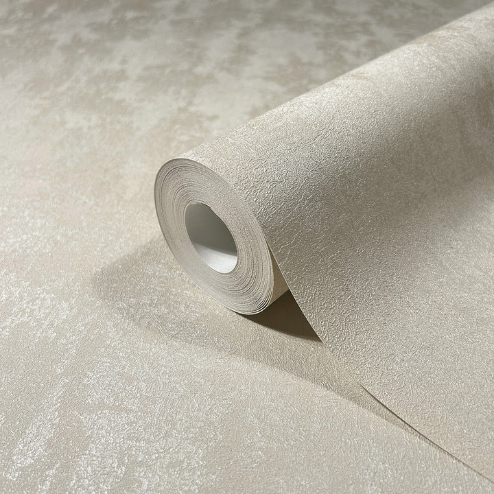 Луксозен копринен ефект Тапет Мазилка Бежово City Romance